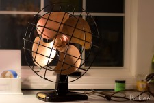 Vintage Industrial Kenmore Fan