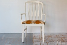 Manderin Circles Mod Arm Chair