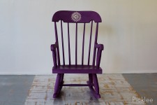 “Purple Yurple” Children’s Rocking Chair