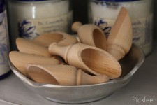 Wooden Scoop for Sugar Scrub