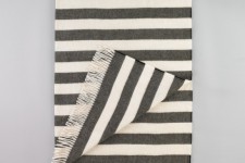 Draper Stripe Major Brown Throw by Dwell Studio