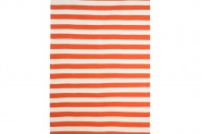 Draper Stripe Rug Persimmon 5×8 by Dwell Studio