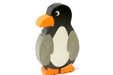 Handmade Wood Penguin Puzzle for Children